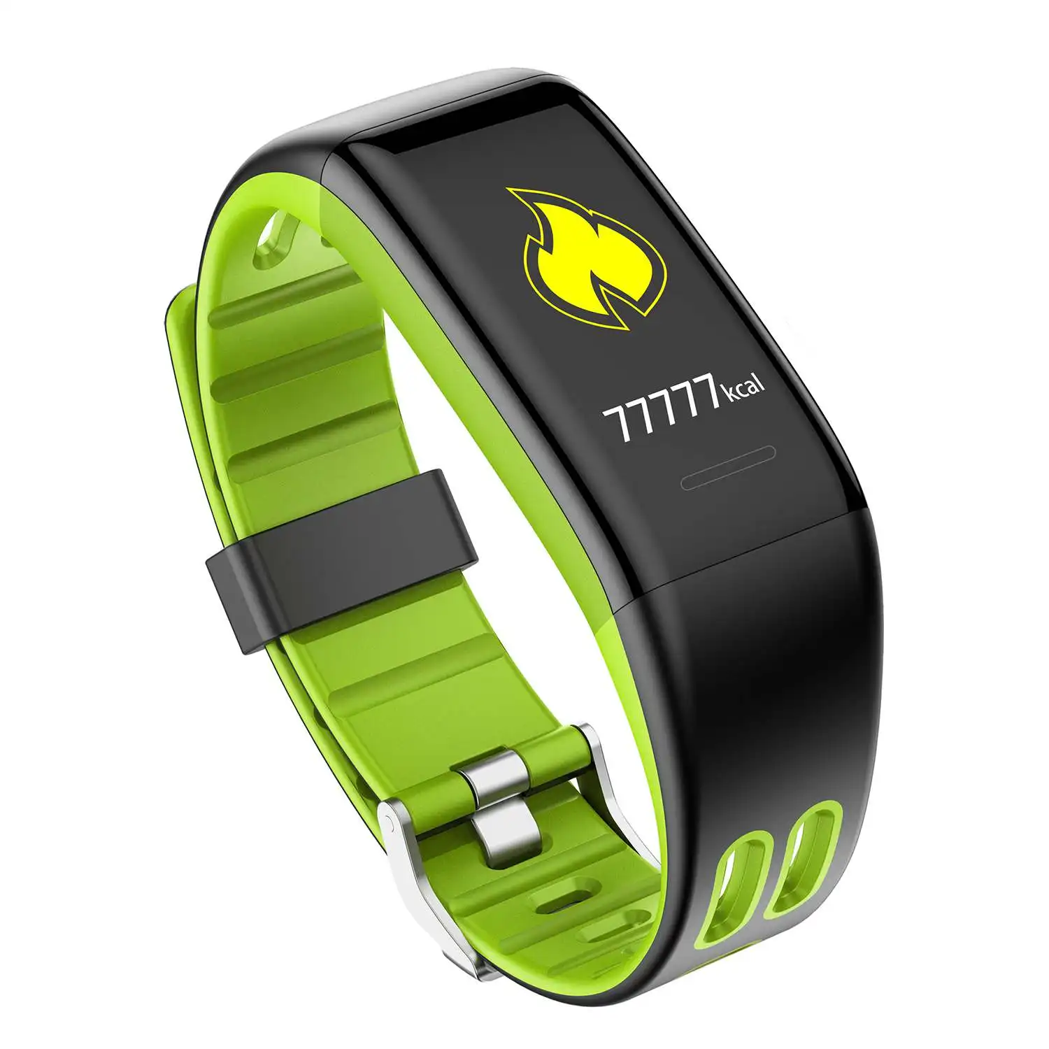 

T30 Bluetooth Waterproof Intelligent Tracking Bracelet Sports Fitness Stepping Distance Heart Rate Monitoring Bracelet
