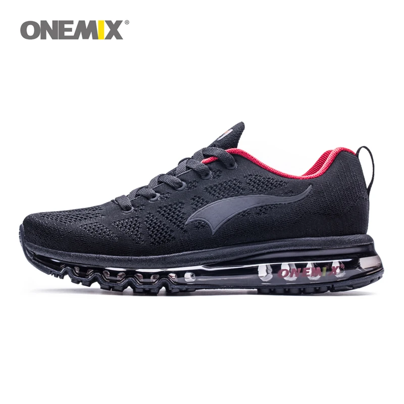 Tênis de Corrida Palmilha ao ar Sapatos de Corrida Onemix Homens Mulher Macio Respirável Malha Desodorante Livre Atlético Andando 2020 Luz Mod. 89362