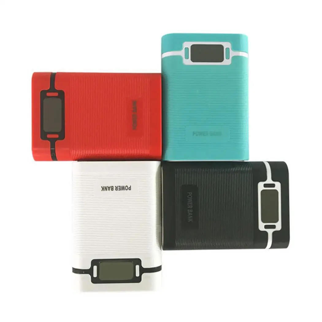 power bank case 4 x 18650 (battery not included) charger box portable power display portable external power bank case power bank case 4 x 18650 (battery not included) charger box portable power display portable external power bank case