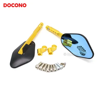 

Motorcycle Rearview Mirror CNC Side Mirror Universal For HONDA hornet nc 700x dct cb 500f nc 750x For YAMAHA fz09 ys 250 etc.