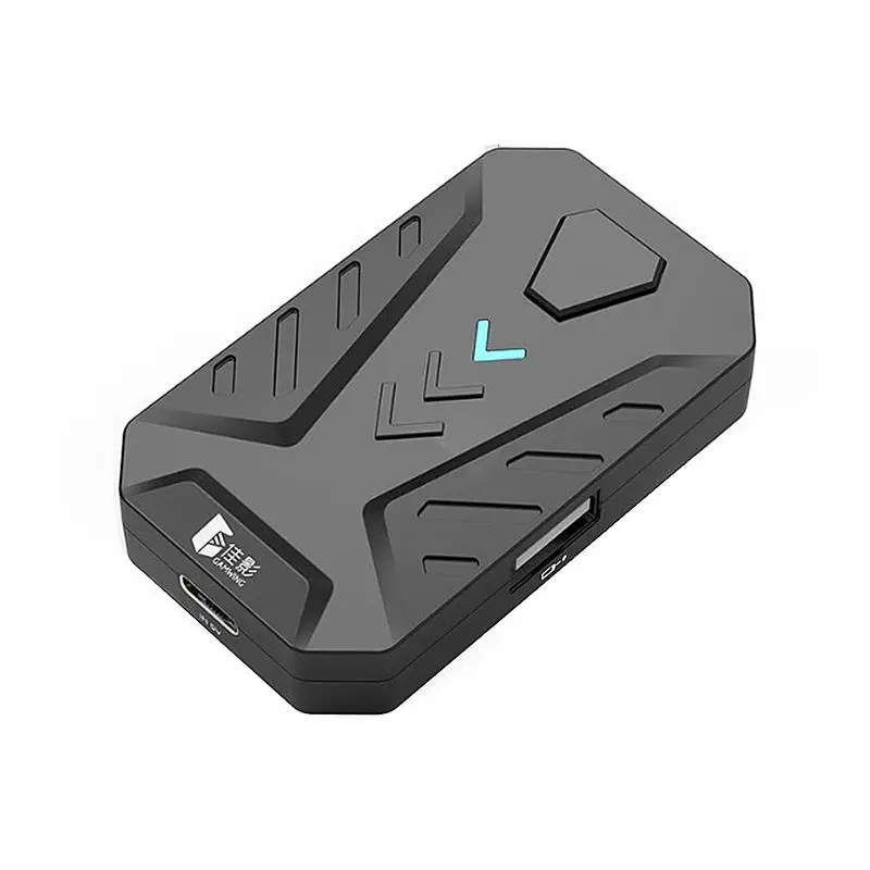 

Keyboard Mouse Converter Adapter Dock For PUBG Mobile Connect via Wireless Bluetooth Support for Android iOS