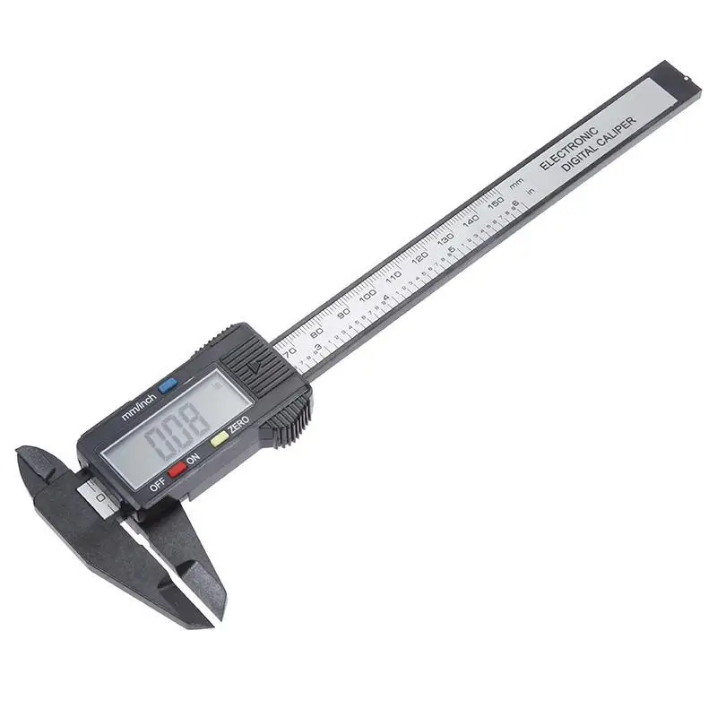 High-accuracy electronic digital display vernier caliper 0-150-100mm full plastic digital caliper cursor