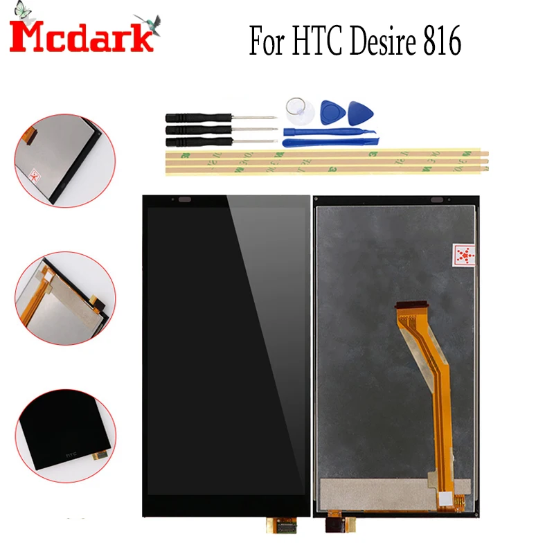 Mcdark 5 'для HTC Desire 816 D816W D816 ЖК-дисплей сенсорный экран Сменные аксессуары для +