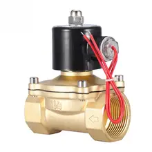 DN32 нормально закрытый 2 позиции 2 Way электромагнитный клапан AC 220 V 1-1/4 дюймов IP65 электромагнитный клапан