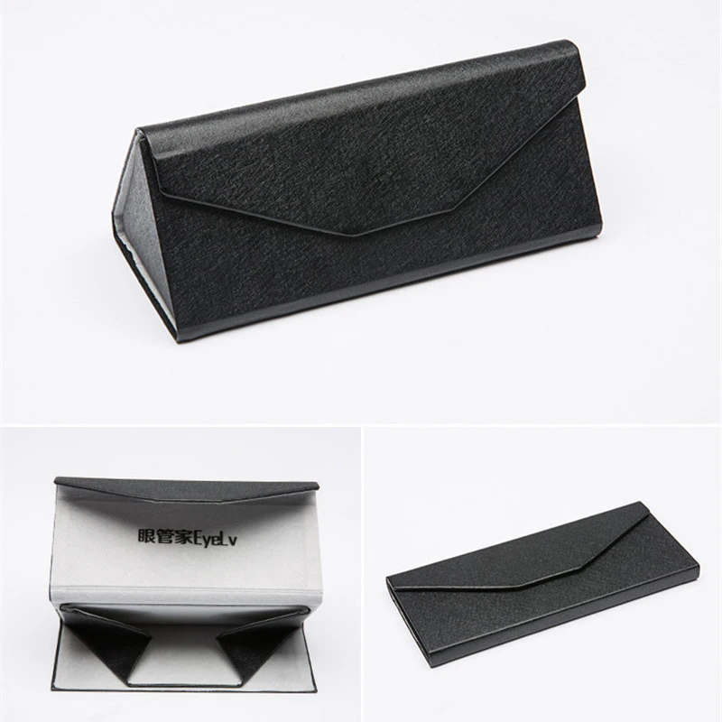 iboode Simple Glasses Case Box Hard Women Men Sunglasses Reading Glasses Storage Box Protector Stationery Eyewear Organizer