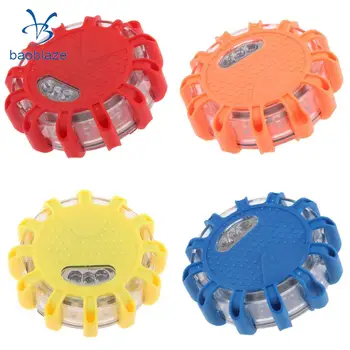 

4Pcs LED Road Flares Flash Warning Light Roadside Flare Emergency Roadside