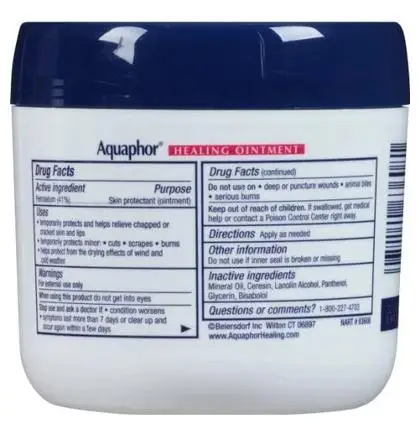 Aquaphor лечебная мазь передовая терапия защита кожи 396 г/унция (упаковка может