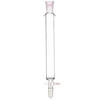 

400ml,24/40,30CM,Glass Chromatography Column,OD=45mm,10mm Vacuum Hose Connection