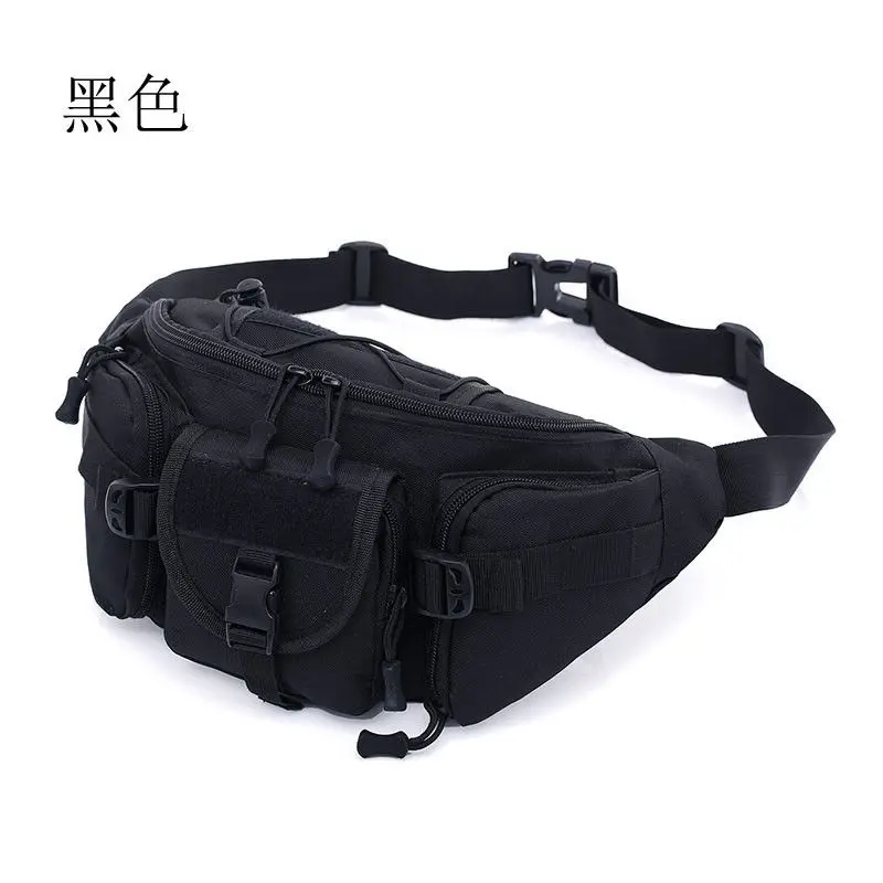 

Hirigin 2018 New Style Fashion Men Nylon Waist Fanny Pack Hip Bum Tactical Military Travel Hiking Belt Bag Hot
