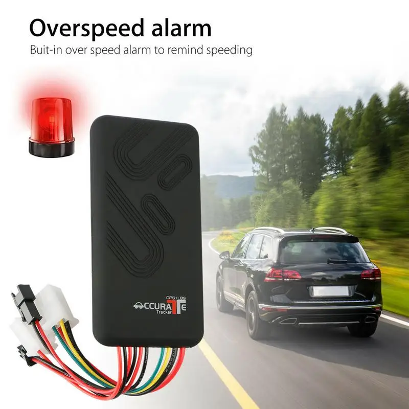 

GT06 Mini Car GPS Tracker SMS GSM GPRS Vehicle Online Tracking System Monitor Remote Control Alarm For Motorcycle Locator Device