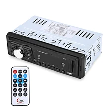 Universale Auto MP3 Player FM Radio MP3 Audio Player USB di Sostegno SD con Telecomando di Controllo 1 DIN Auto Lettore Multimediale