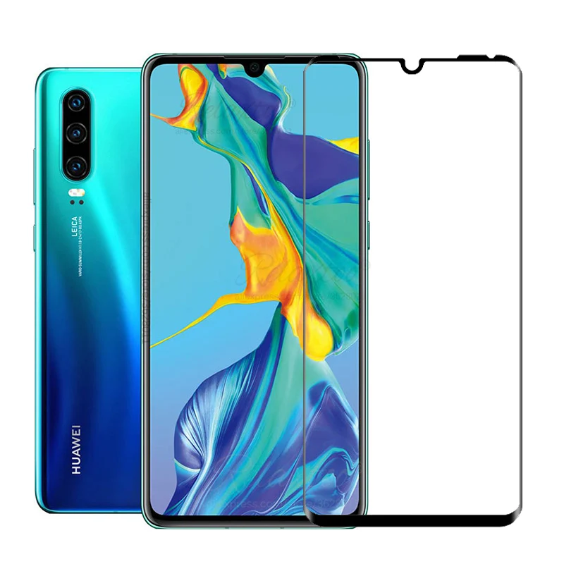 Закаленное защитное стекло с полным покрытием для huawei p30 Lite Защитная пленка для экрана для huawei huawey p 30 lite светильник 9h