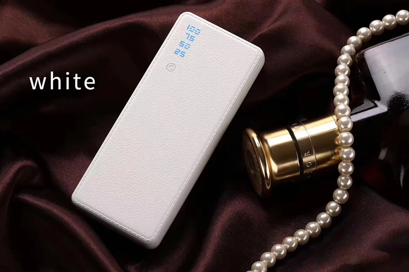 Внешний аккумулятор power Bank 20000 mah, внешний аккумулятор PoverBank 3USB, ЖК-внешний аккумулятор, портативное зарядное устройство для мобильного телефона, для Xiaomi Mi iphone7 5x18650