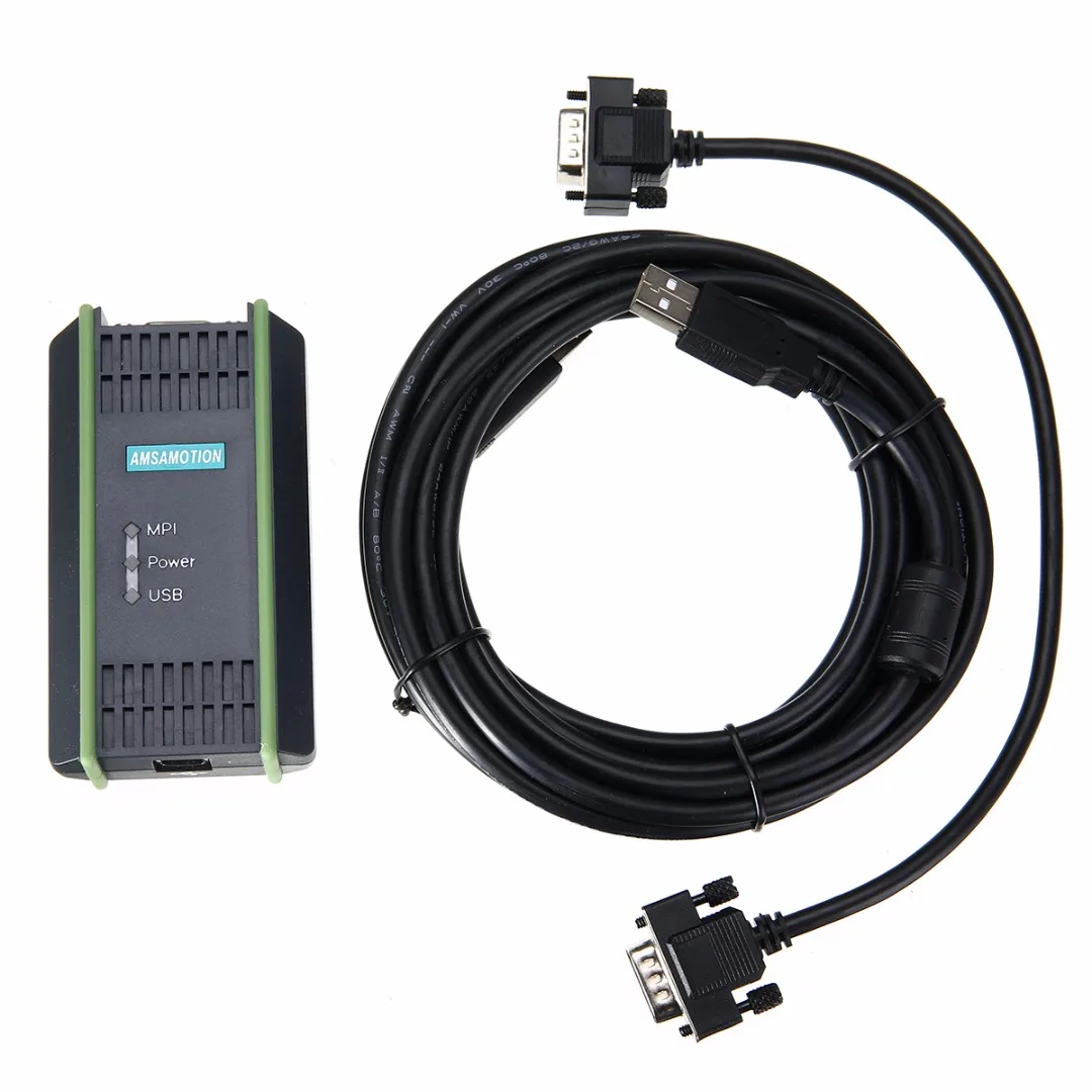 

New 5m PLC Programming Cable 6ES7 972-0CB20-0XA0 PC Adapter USBfor Siemens S7-200 / 300/400/MPI/PPI PLC communications
