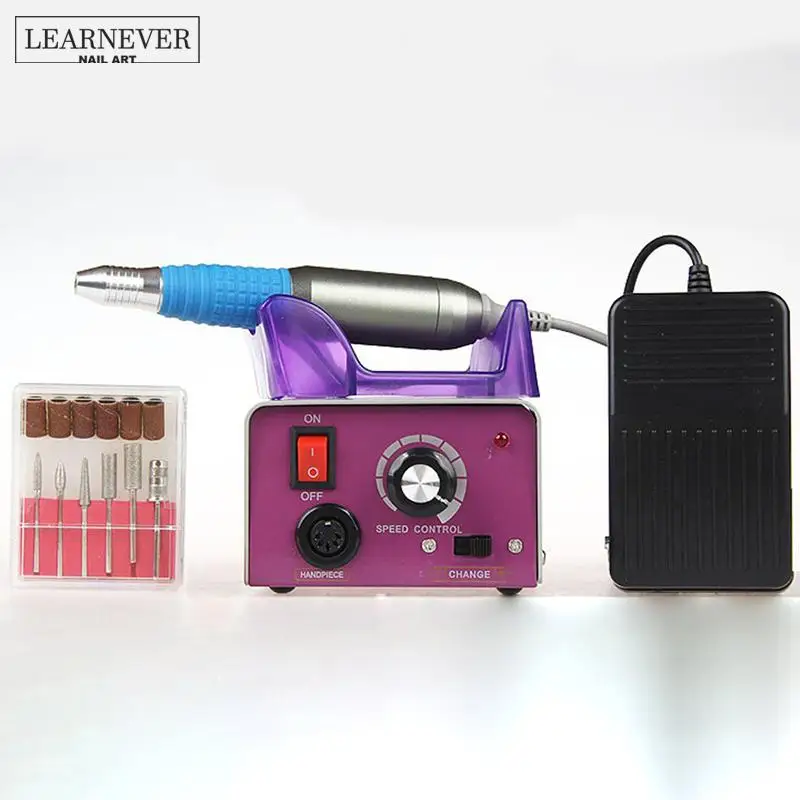 

1pcs Nail Polish Machine US/EU Electric Nail Grinder 25000 Per Minute Grinding Device Nail Equipment High-grade 100-220V 50/60HZ