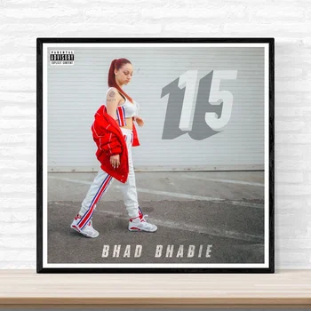 

Bhad Bhabie 15 Music Album Cover Poster Print on Canvas Wall Art Home Decor No Frame