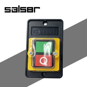 

KAO-5M Bench Drill Switch suit for Cutting Machine Waterproof Control Tool Start-up Push Button 2 positions ON-OFF (5PCS)