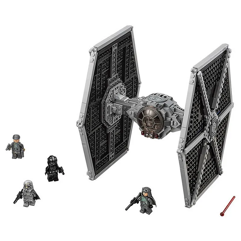 

550PCS 10900 Fit Legoness Star Series Wars 60048 Imperial TIE Fighter Figures Building Blocks Toys For Children Christmas Gifts