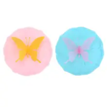 Творческий Бабочка силиконовая герметичная анти-пылезащитный колпачок крышки с герметической крышкой Кепки