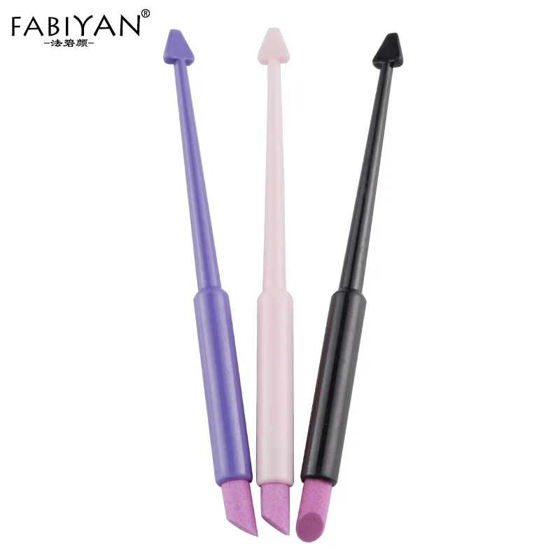

Cuticle Pusher Remover Grinding Polishing Nail Art Quartz Scrubs Stone Stick Pen Dead Skin Remover Pedicure Manicure Tools Care