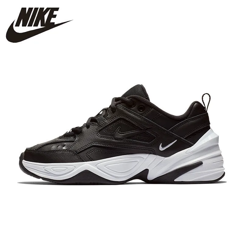 Nike официальный M2k Tekno Новое поступление Женская обувь для бега дышащие противоскользящие удобные кроссовки # AO3108