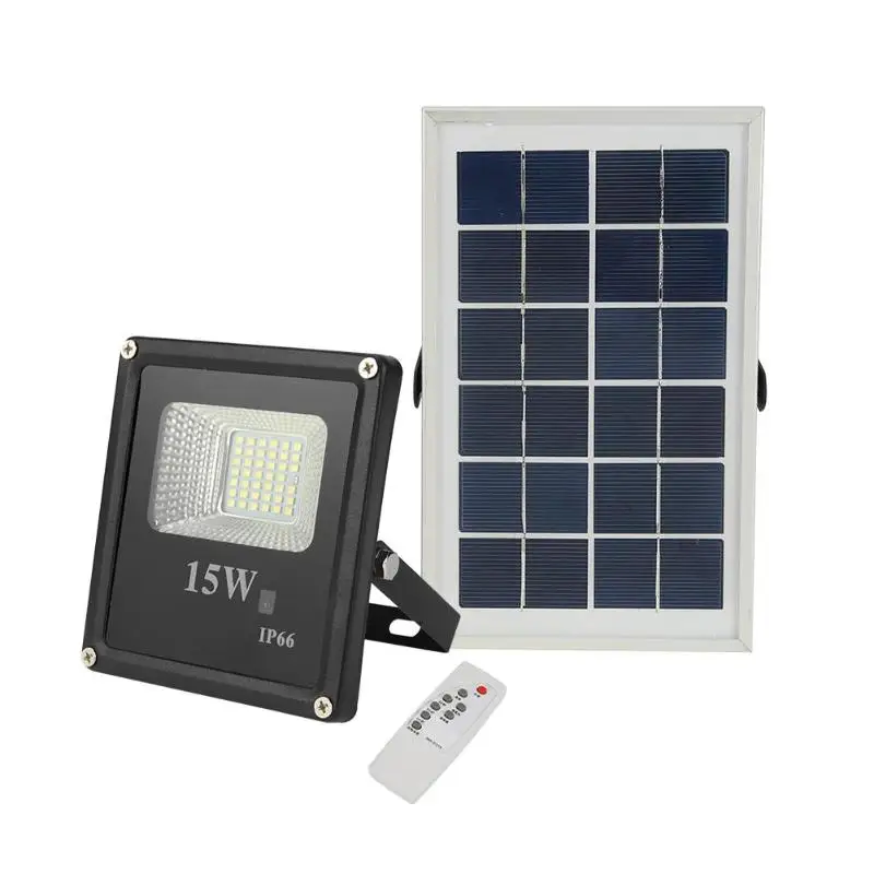 

41LED Floodlight 15W Solar Wall Lights Outdoor Spotlight Garden Lawn Decor Lamp