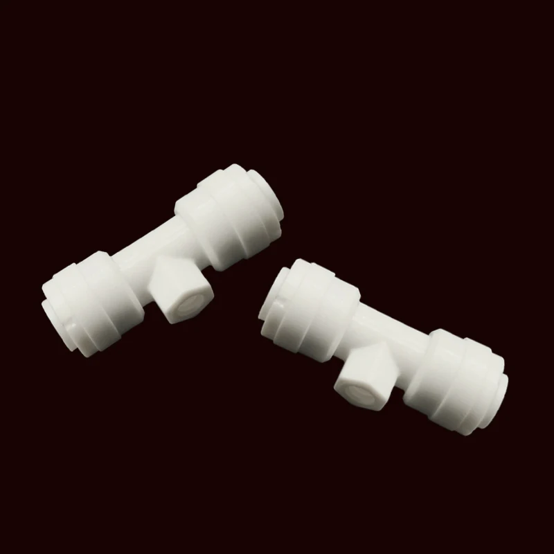 L98 1/4 ''труба OD пластиковые Слип замок тройники (быстрое соединение)