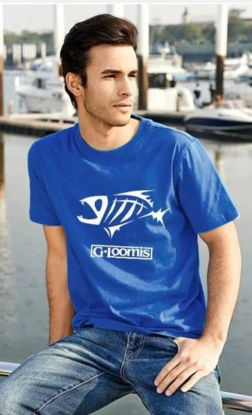 

YUAYXEA Mens t shirts fashion 2019 G Loomis Men T Shirt 100% cotton short sleeve Tshirts Printing O Neck tee shirt Free Shipping