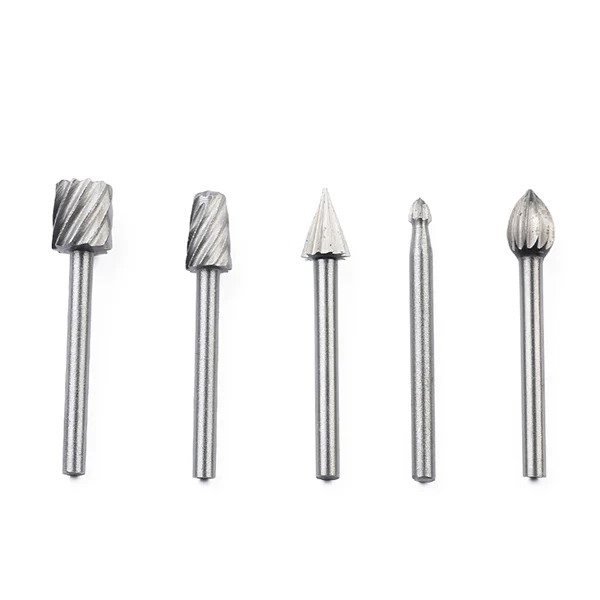 10 шт. фрезы из быстрорежущей стали для Dremel деревообработка резьба гравировка