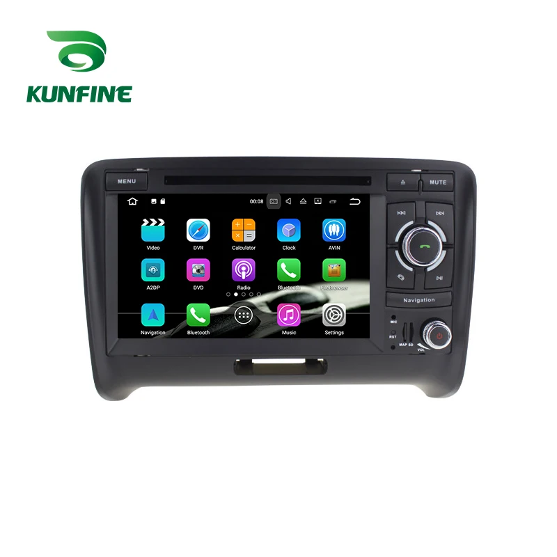 Android 9 0 Core PX6 A72 Ram 4G Rom 64G Автомобильный DVD GPS мультимедийный плеер стерео для Audi TT 2006
