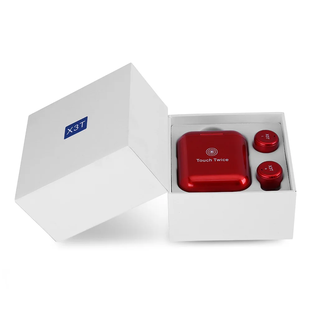 Zeepin X3T сенсорный контроль Отпечатков пальцев TWS Беспроводные Bluetooth 4 1 Наушники для