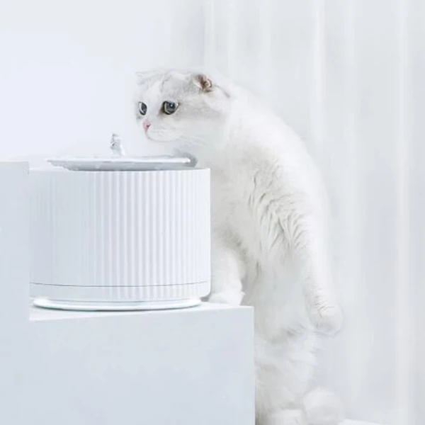 Умный для собак и котов фильтр для очистки воды 5 Слои фильтр 360 градусов Открытый питьевой лоток животных для фонтанчика питьевой воды