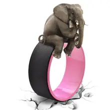 Йога круг талии круглой формы Бодибилдинг Здоровый Инструмент фитнес задняя Тренировка колеса ABS тренажерный зал тренировки Йога колесо задняя тренировка