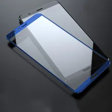 Quatro cores cobertura completa vidro temperado para huawei p20 lite/pro p10 p smart honor play 9 8lite 7x p8lite2017 preto/branco/ouro/azul