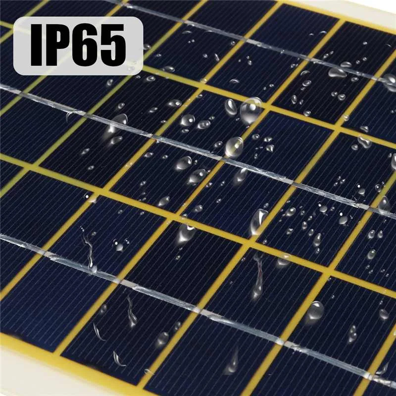 Waterproof Solar Panel 15W 12V Polycrystalline Solar Panel with Line Clip 4X Suction Cups for Outdoor Camping Emergency Light Waterproof Solar Panel 15W 12V Polycrystalline Solar Panel with Line Clip 4X Suction Cups for Outdoor Camping Emergency Light
