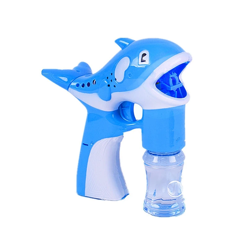 Electric Dolphin Shaped Bubble Gun Shooter Blower with Music Lights | Игрушки и хобби