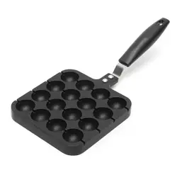 16-Holes Takoyaki Pan Plate домашняя кухня Приготовление выпечки Плесень Осьминог шар Производитель