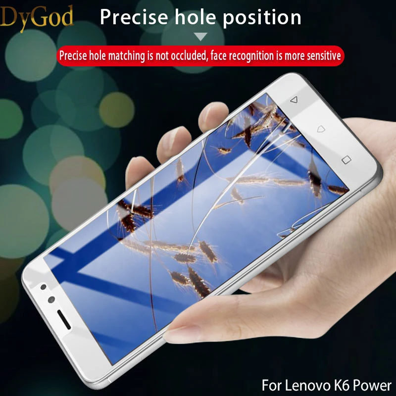 DyGod для Lenovo K6 мощное закаленное стекло 5 0 дюймов Переднее защитная пленка Power