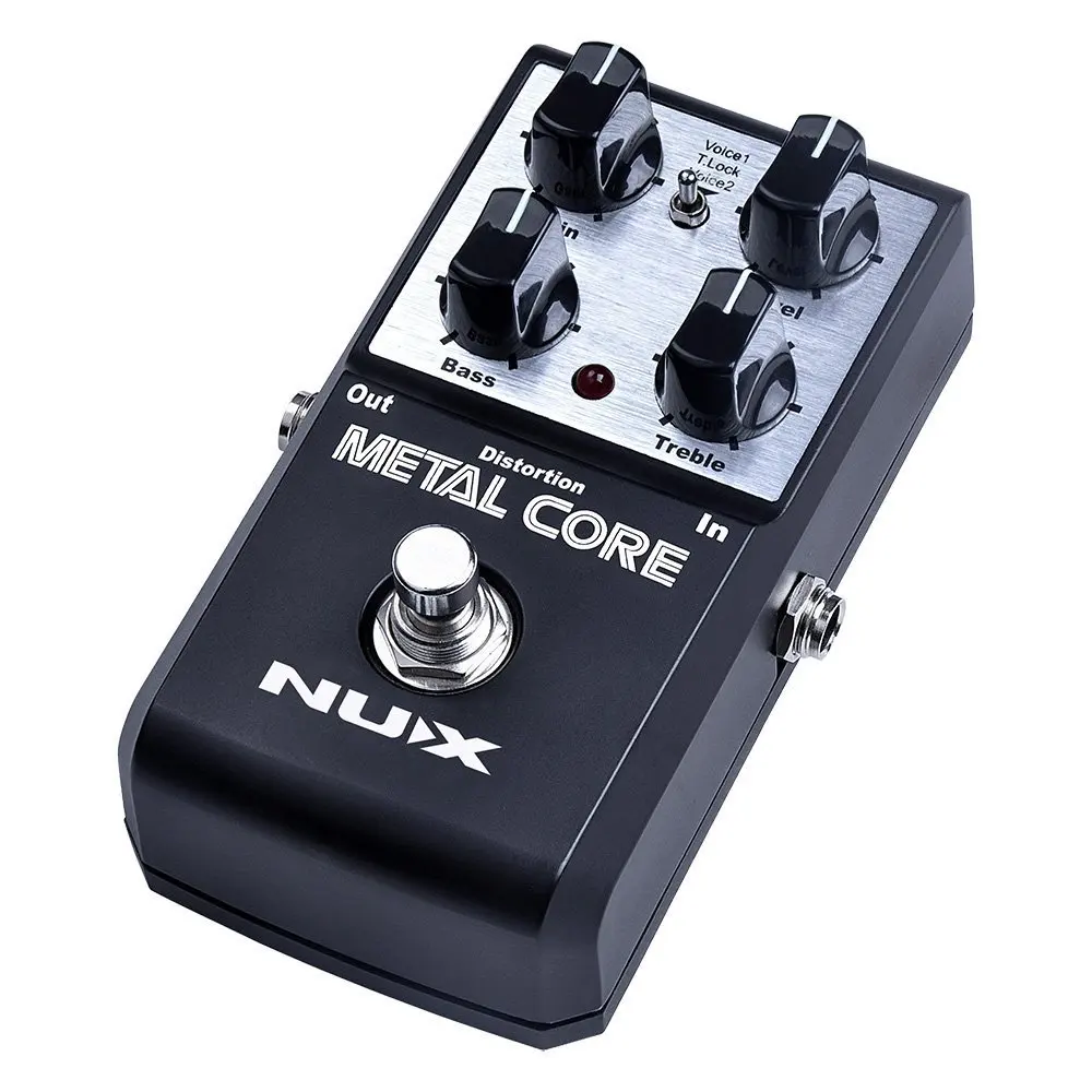 Nux Metal Core Distortion Effect Pedal Tone Lock Preset Function Electric Guitar Pedal Nux Metal Core Distortion Effect Pedal Tone Lock Preset Function Electric Guitar Pedal