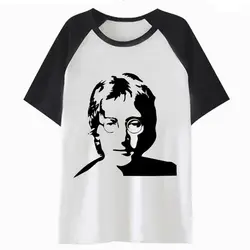 Джон Леннон футболка одежда для забавных футболка хоп Футболка Уличная Для мужчин Топ хип мужской футболка harajuku o3402