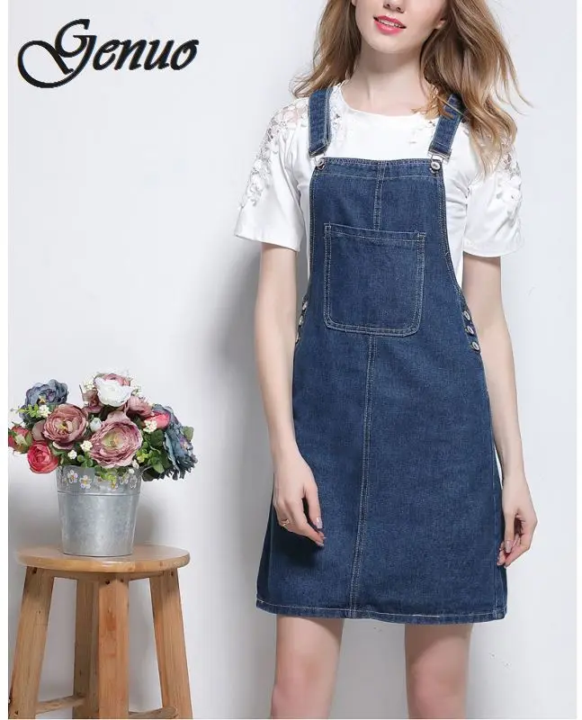 2019 Denim Summer Dresses For Women Spaghetti Strap Jeans Dress Sleeveless Big Size Party Dress Fashion New Midi Sundress S-4XL