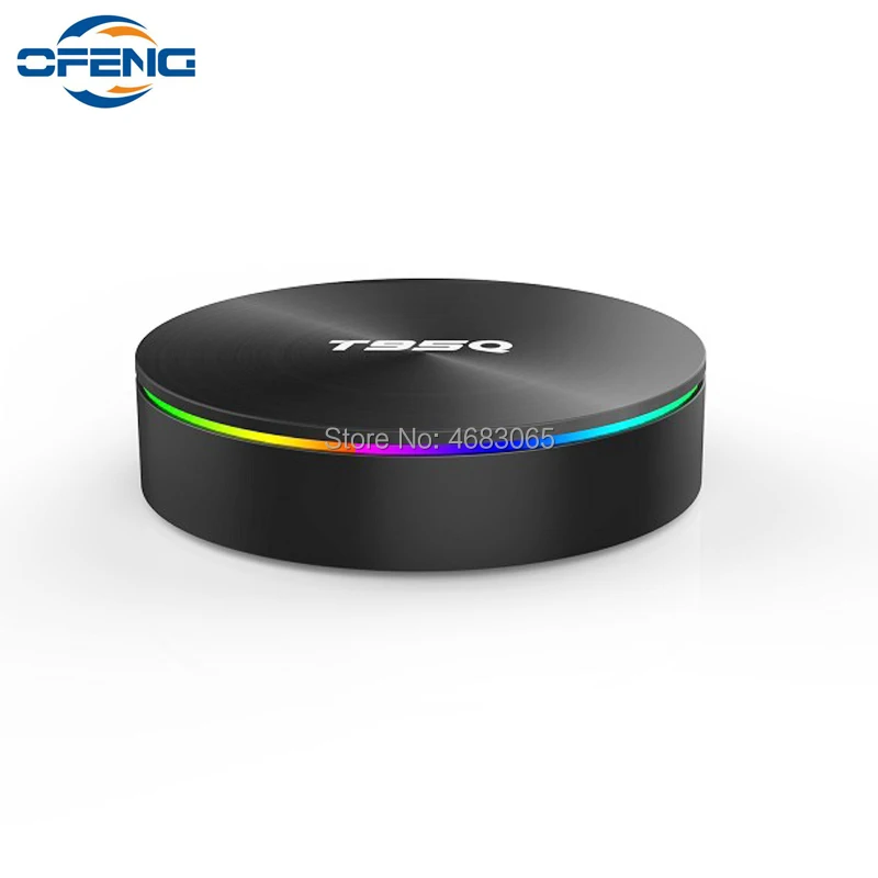 ТВ приставка T95Q Amlogic S905X2 Android 8 1 четырехъядерный процессор 2 4/5 ГГц Wi Fi BT4.1 1000 м 4K