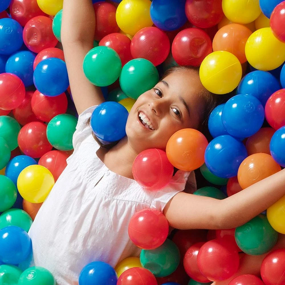 200 шт. шары для пула Экологичные красочные пластиковые шары забавные детские бассейн игрушки Дети стресс воздух открытый океан волна мяч