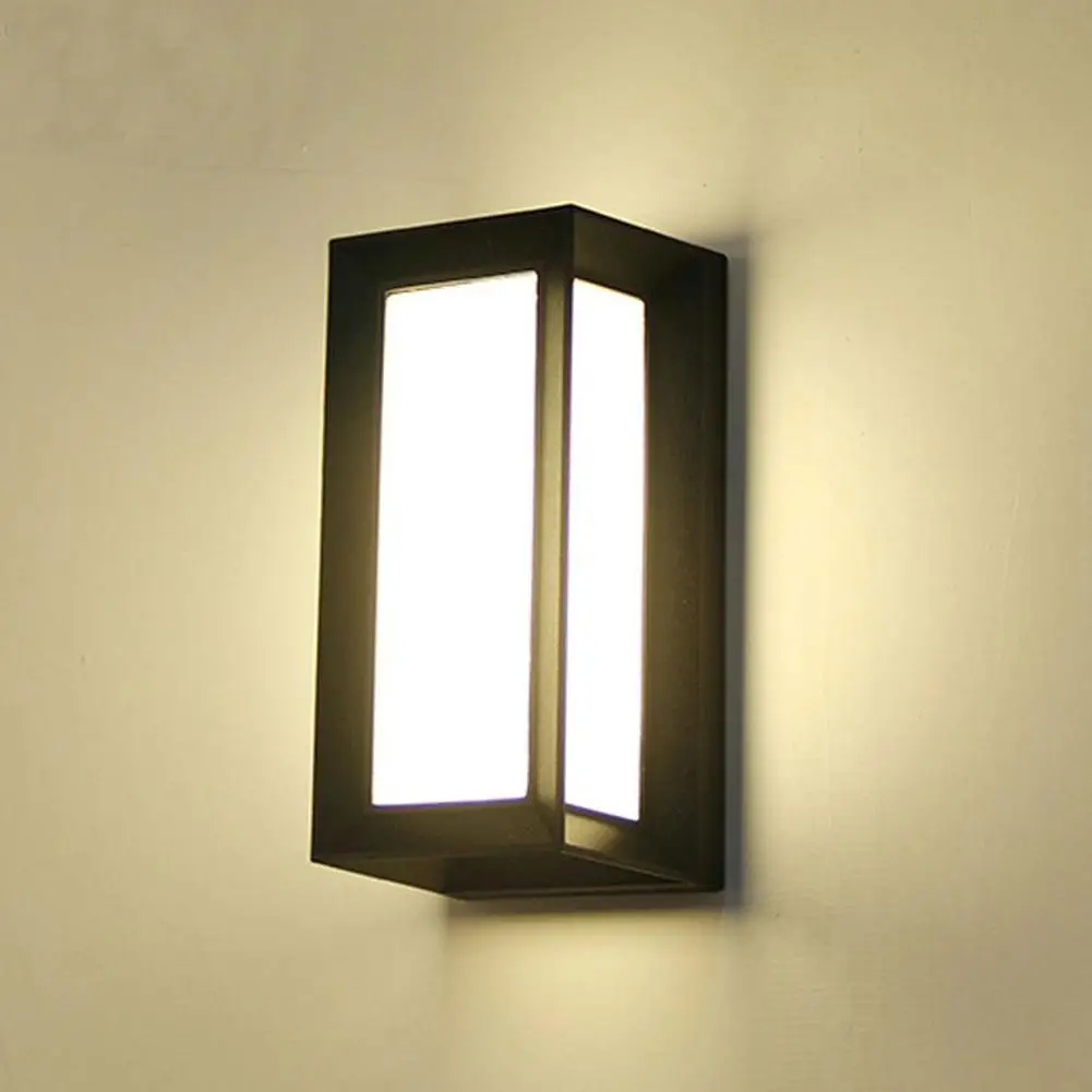 

LumiParty 18W Simple IP65 Waterproof LED Wall Light Night Lamp Indoor Outdoor Home Yard Wall Decoration