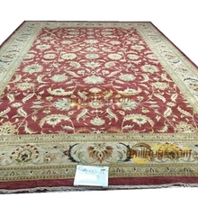 Один экспорт турецкие ковры ручной работы OUSHAK Ozarks ковер из чистой шерсти 8987-21 12x18gc47zieyg28