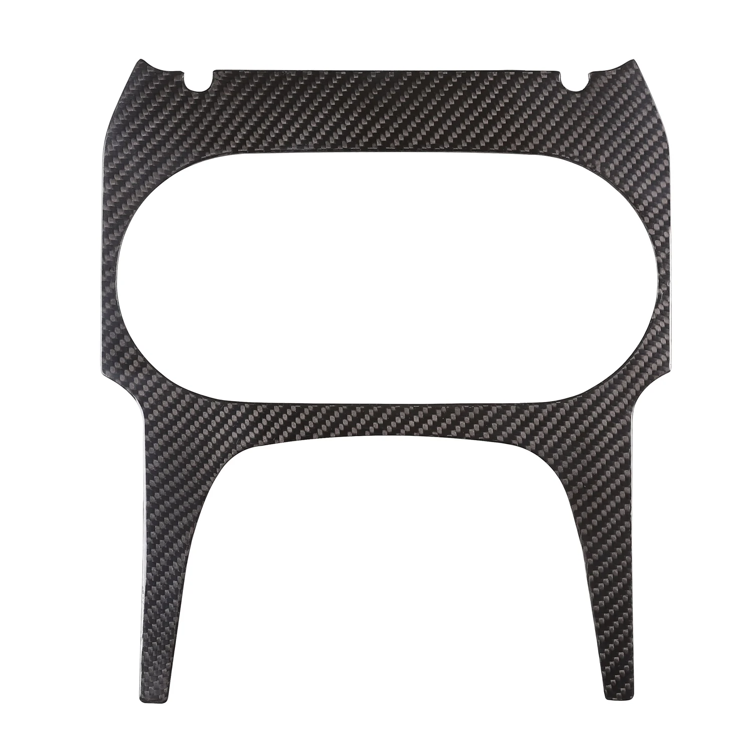 

Real Carbon Fiber For Porsche Cayenne 2018 Car Center Console Cup Holder Panel Cover Trim Accessories