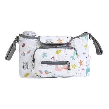 

Storage Bag Universal Stroller Organizer Baby Diaper Bags With Two Premium Deep Insulated Cup Holders Large Capacity Bag