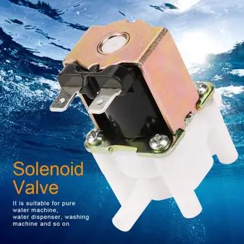

12v Solenoid Valve N/C Normally Quick Insert Inlet Water Solenoid Valve For Pure Water Machine Water Valve Electric Valve