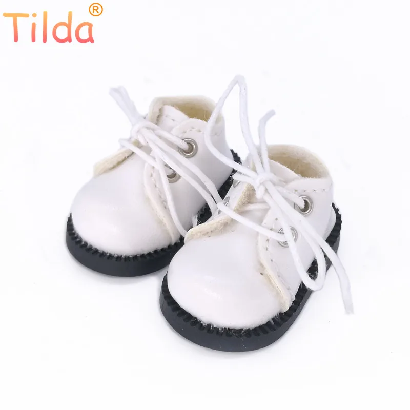 Tilda 1/8 Doll Boots Toy Shoes For Blythe Realfee Doll Mini Shoes for Blyth Azone BJD Accessories for EXO KPOP 15cm Cotton Dolls Doll Shoes Doll Accessories