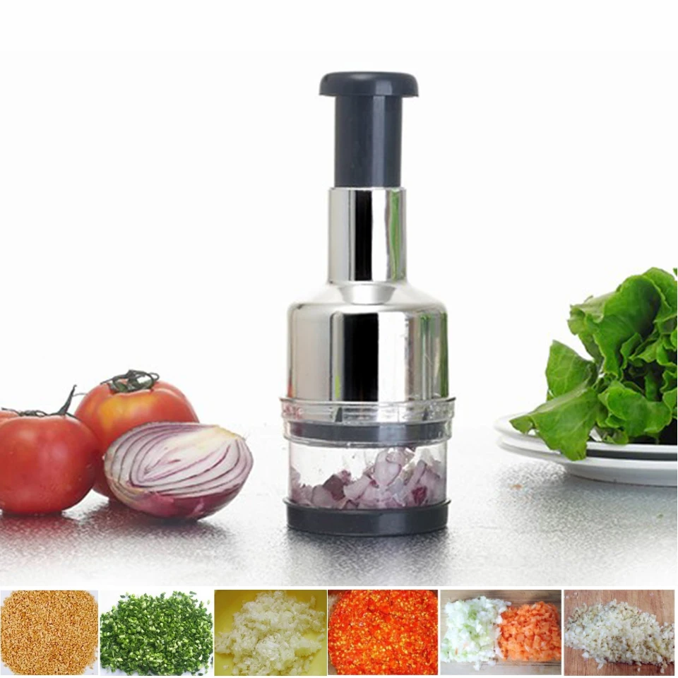 

Multifunction Onion Cutter Garlic Press Stainless Steel Garlic Chopper Crusher Squeezer Slicer Home Kitchen Tool Hand Slap Chop